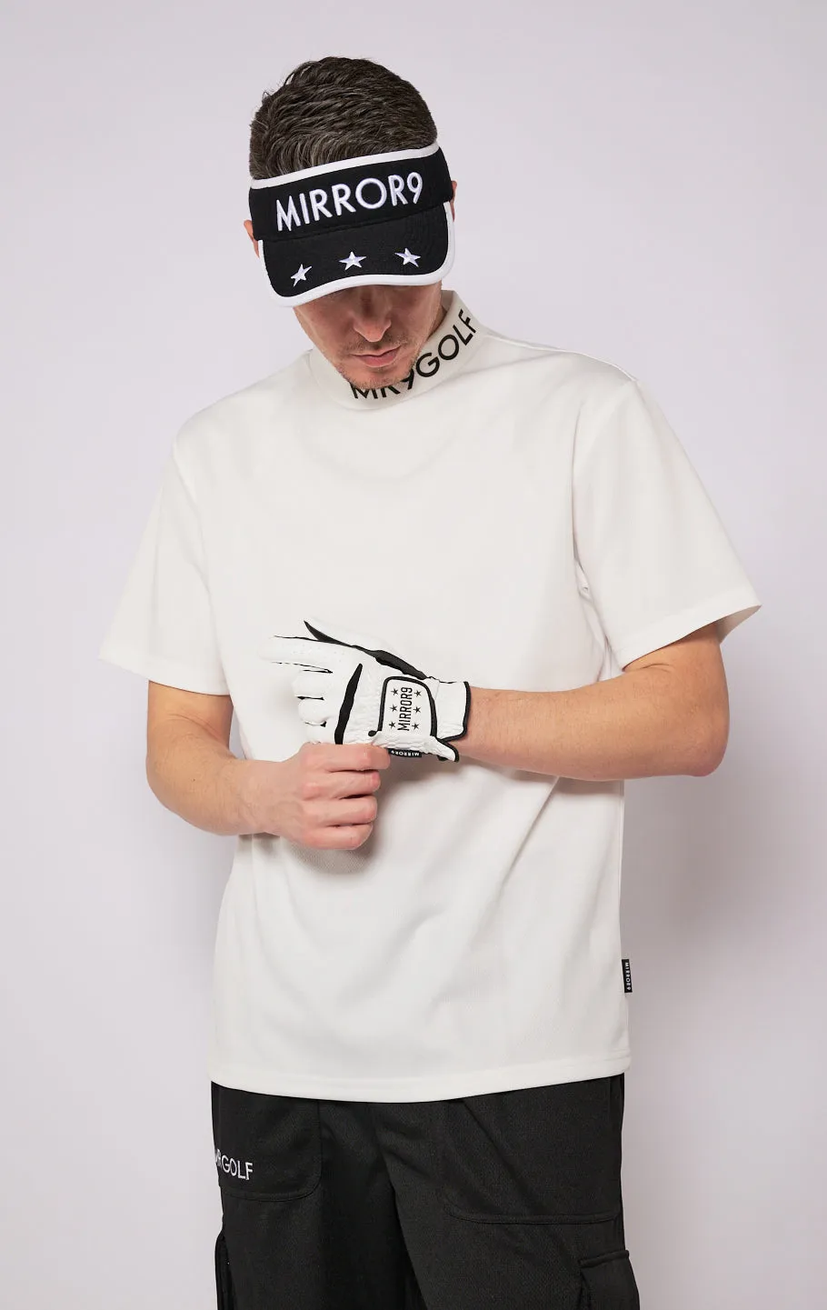 速乾 Men's Justin high neck tops/2color