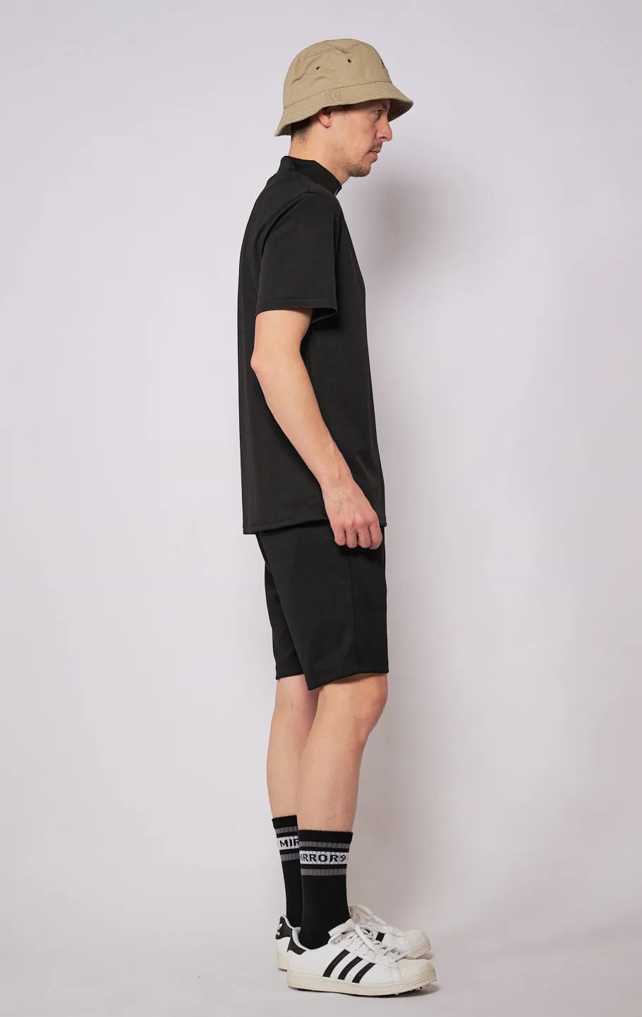 速乾 Men's Justin high neck tops/2color