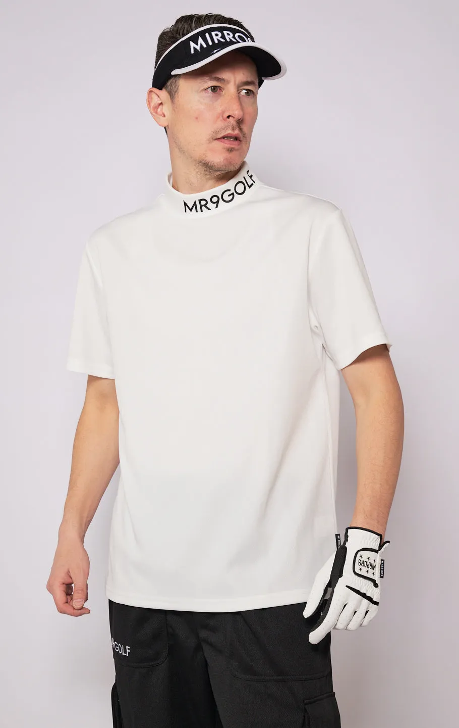 速乾 Men's Justin high neck tops/2color