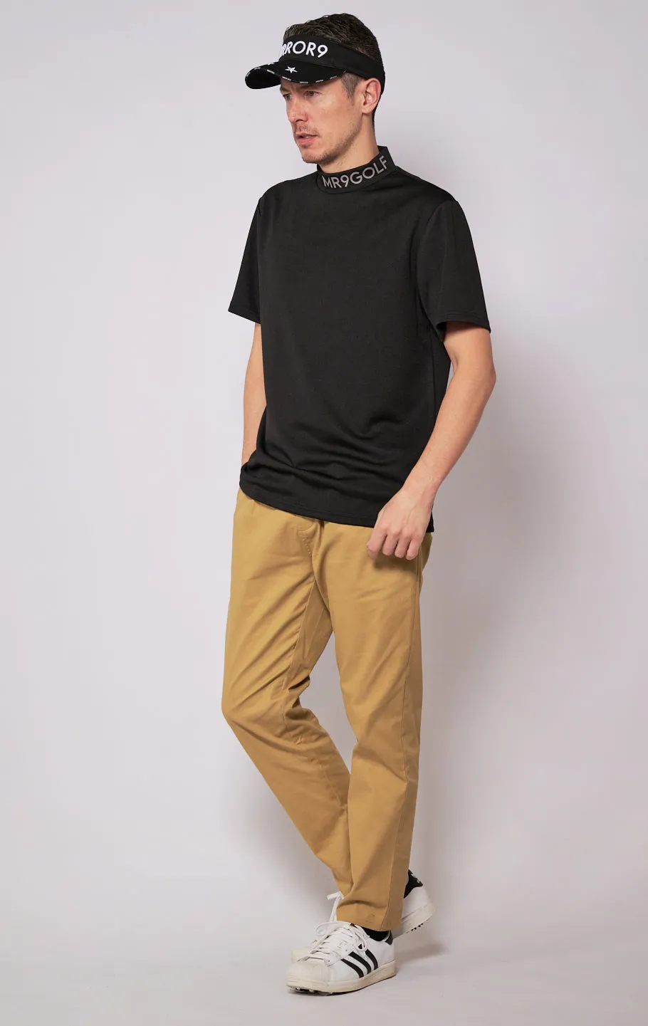 速乾 Men's Justin high neck tops/2color