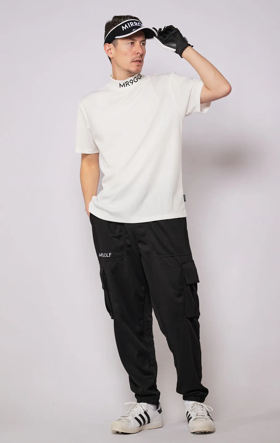 速乾 Men's Justin high neck tops/2color