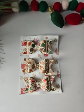 2 Tier Christmas Variety Bow Set
