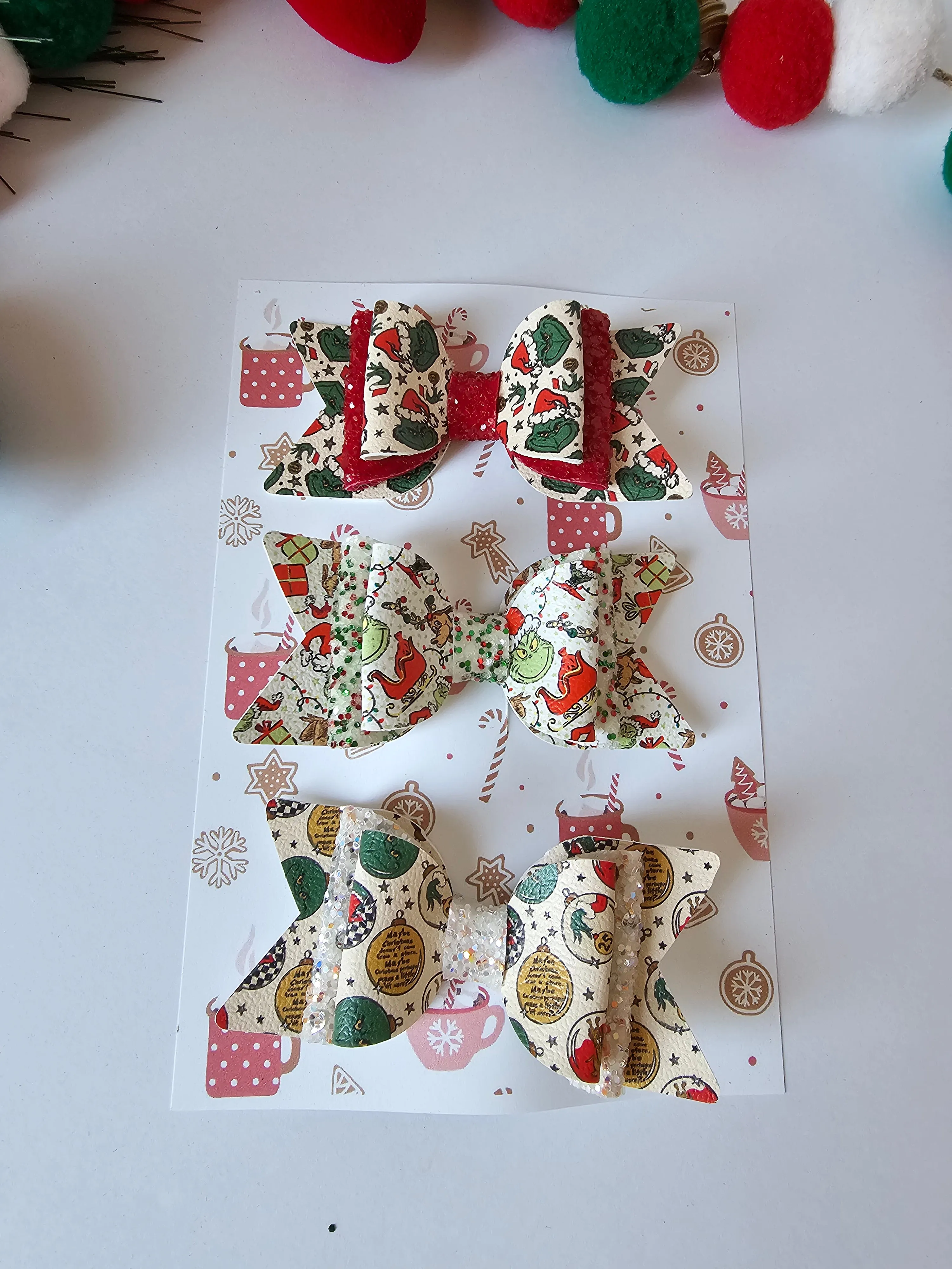 2 Tier Christmas Variety Bow Set