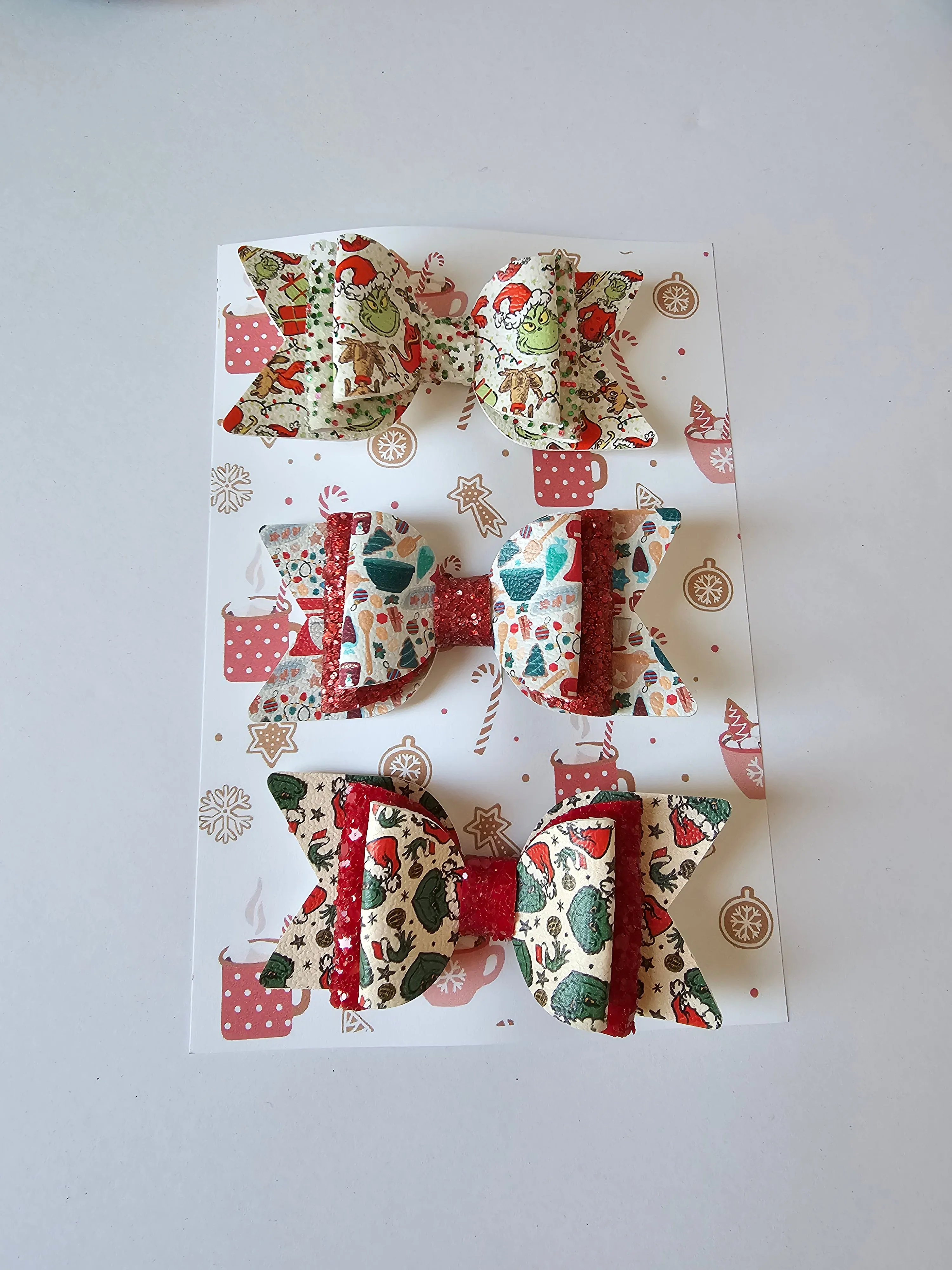 2 Tier Christmas Variety Bow Set