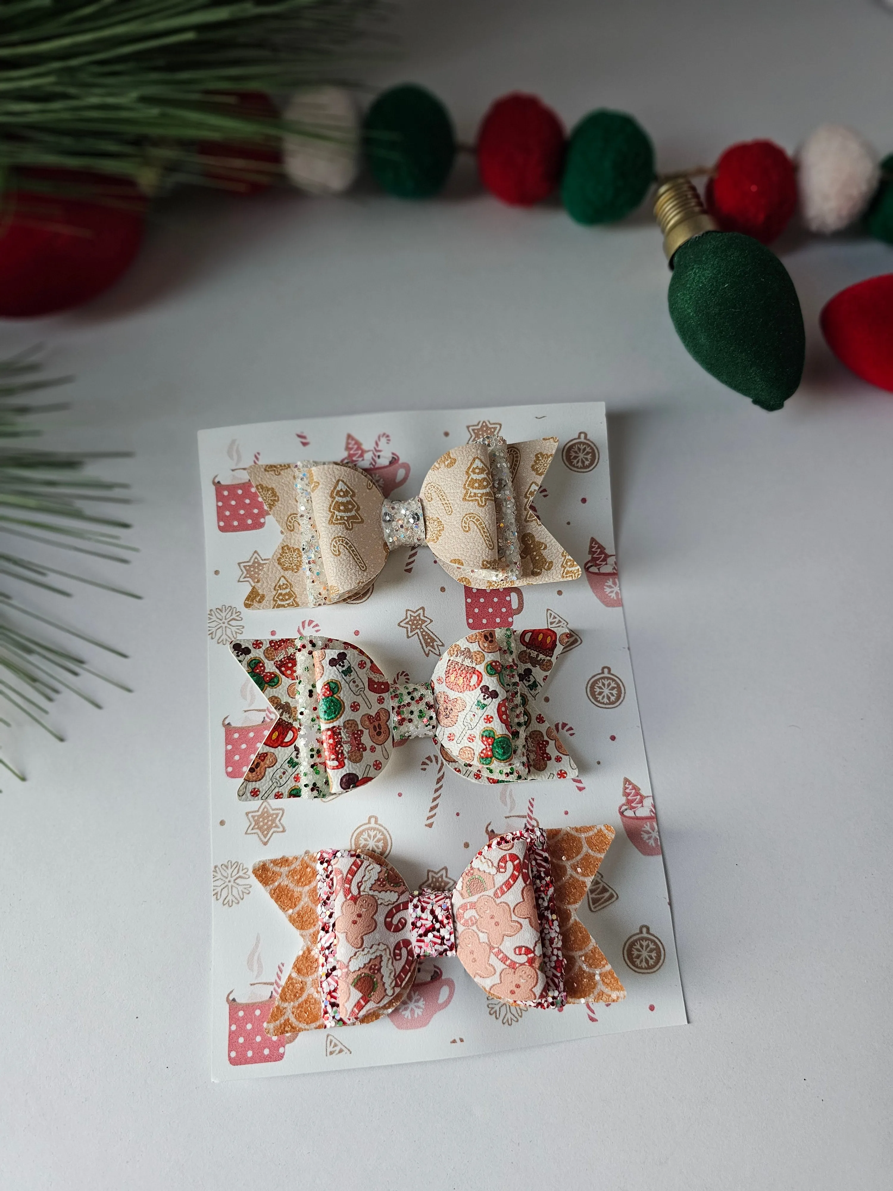 2 Tier Christmas Variety Bow Set