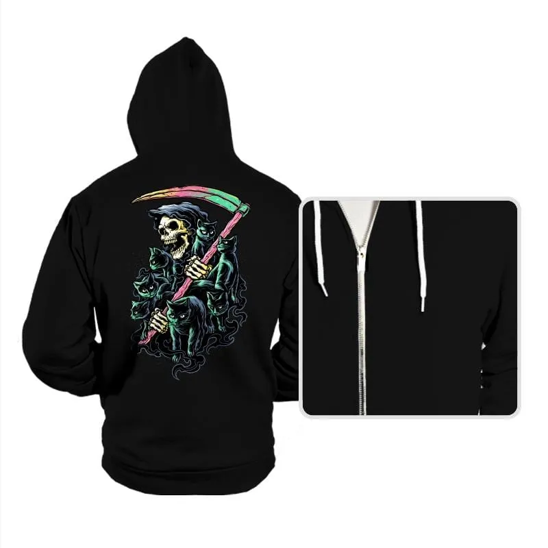 7 Deathly Cats - Hoodies