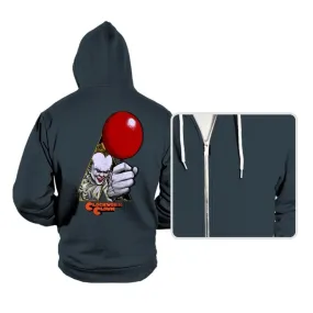 A Clockwork Clown - Hoodies