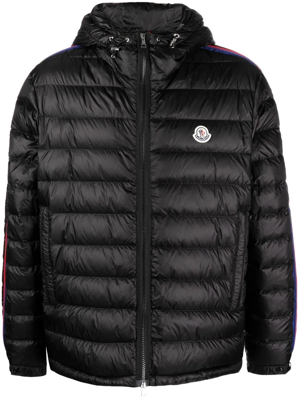Agout logo-patch puffer jacket