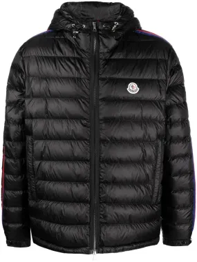 Agout logo-patch puffer jacket