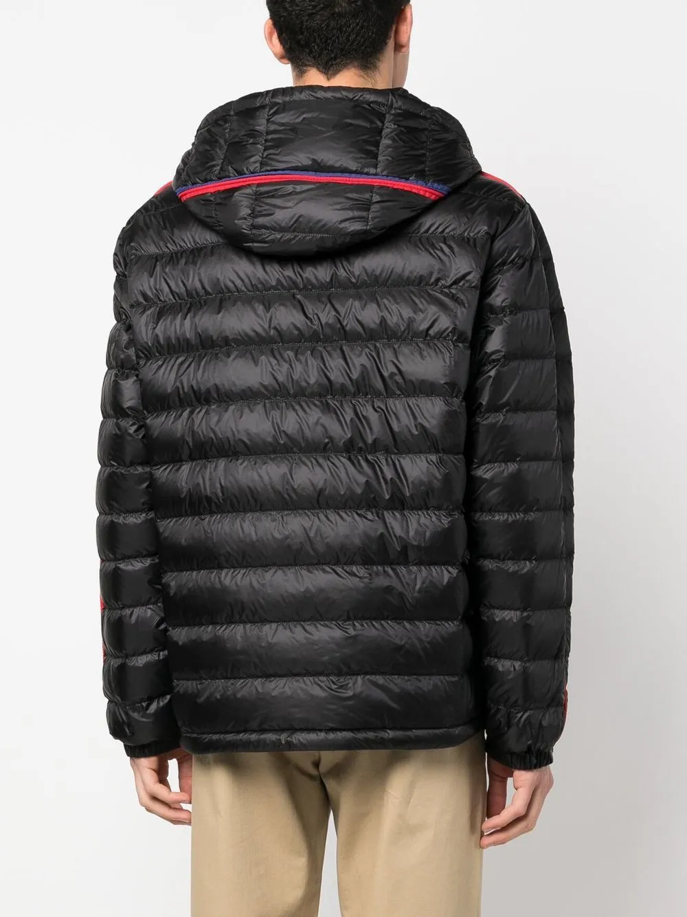 Agout logo-patch puffer jacket