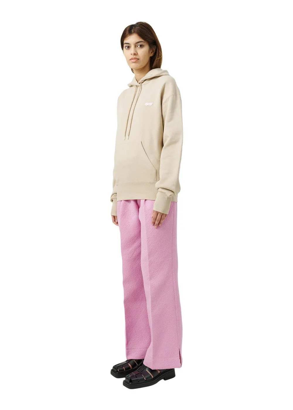Balder patch hoodie - Beige