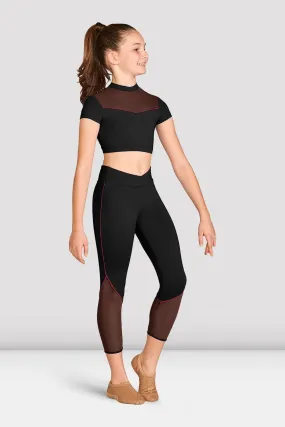 Bloch FT5234C Cap Sleeve Child Crop Top