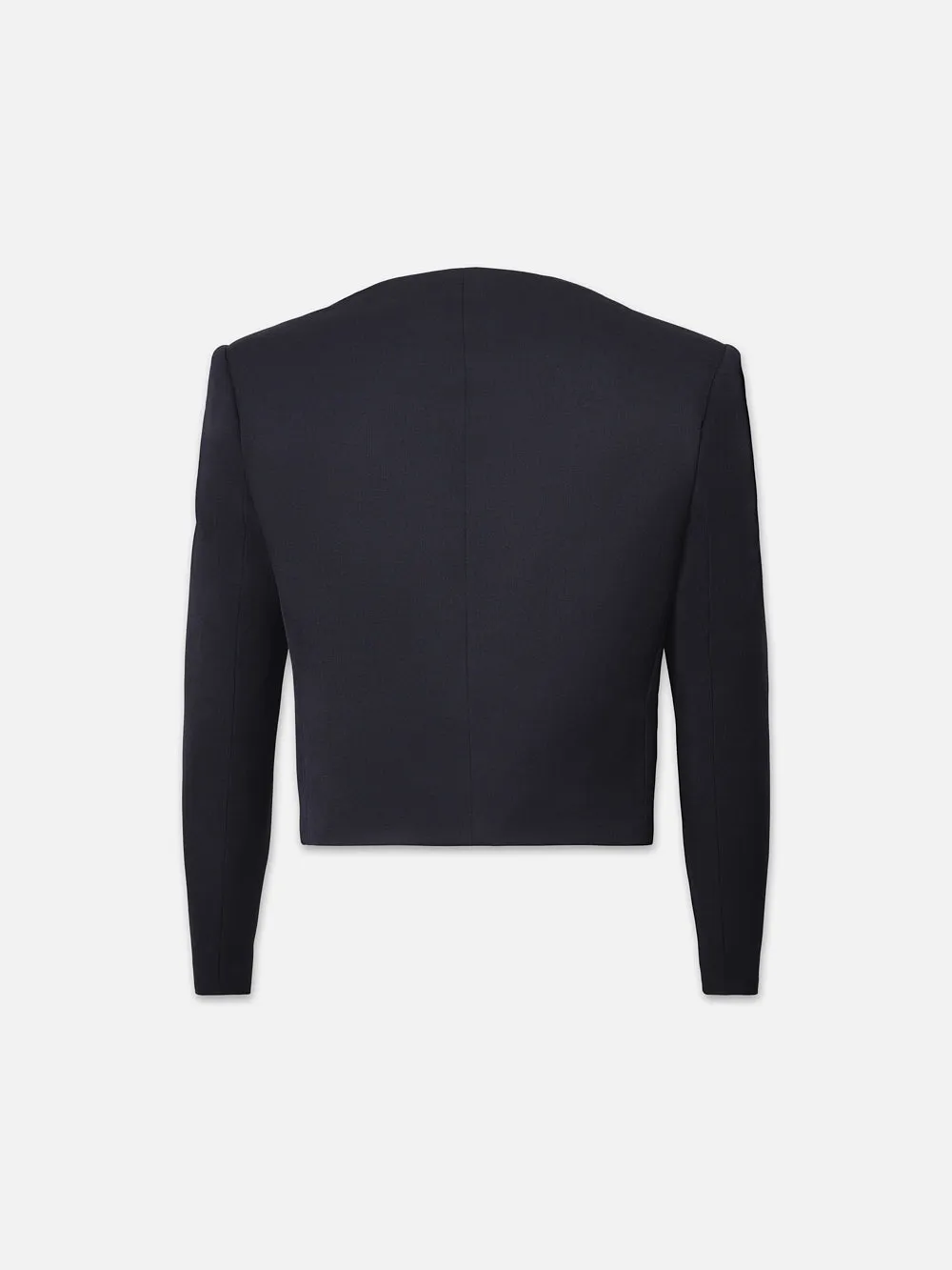 Button Front Jacket -- Navy
