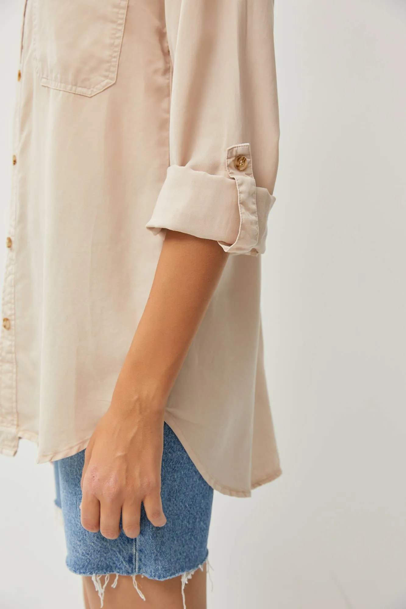 By the Bay Button Down Top