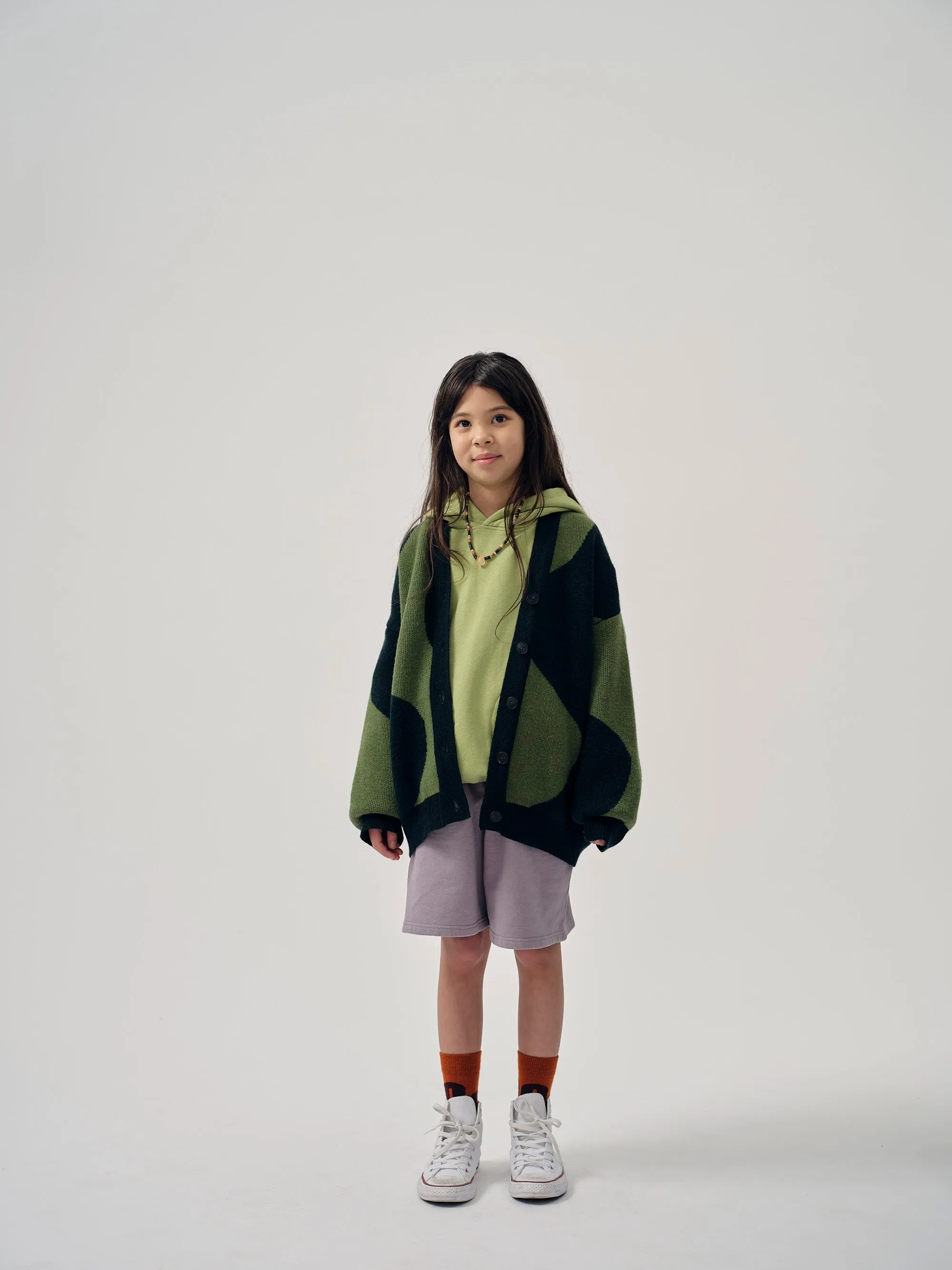 Cardigan Jacquard Mallard