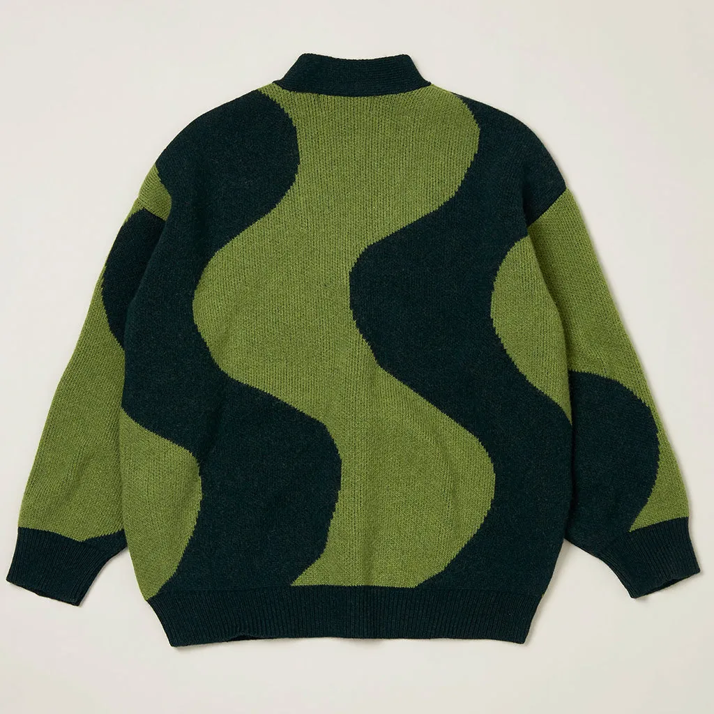 Cardigan Jacquard Mallard