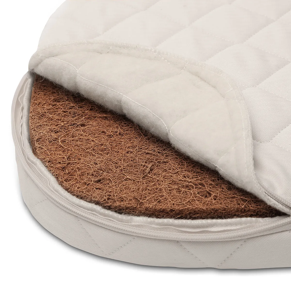 Charlie Crane KUMI Mesh Crib with Organic Mattress - Desert