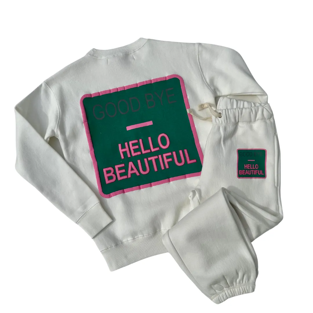 Ciao Bella Crewneck White