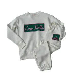 Ciao Bella Crewneck White