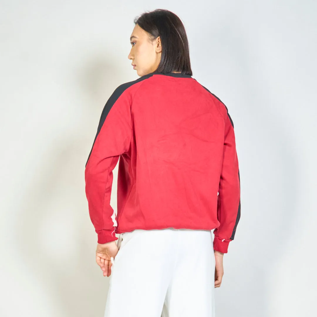Color-block sporty sweatshirt wholesale