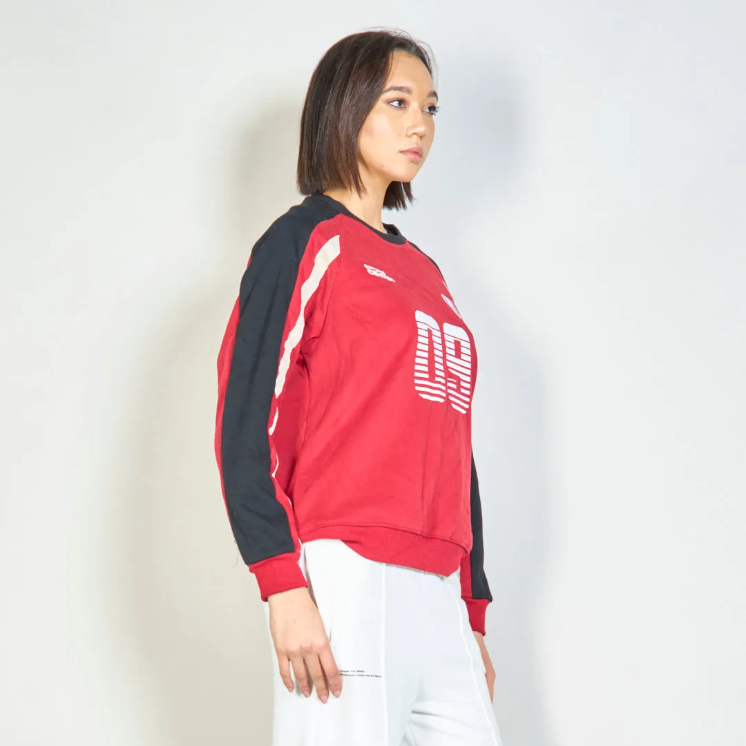 Color-block sporty sweatshirt wholesale