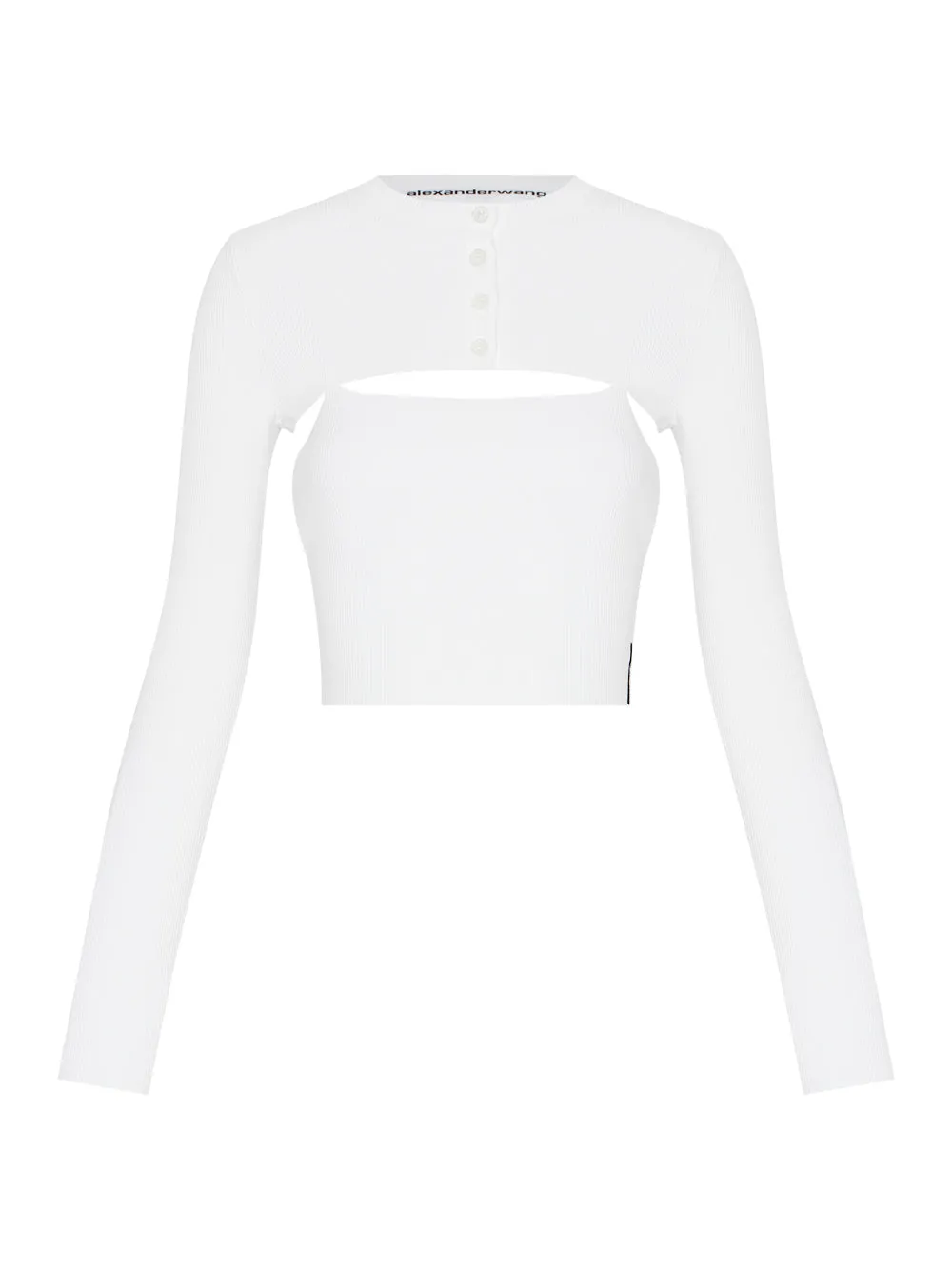 Cropped Cardigan With Cami Tank Twinset (Soft White)