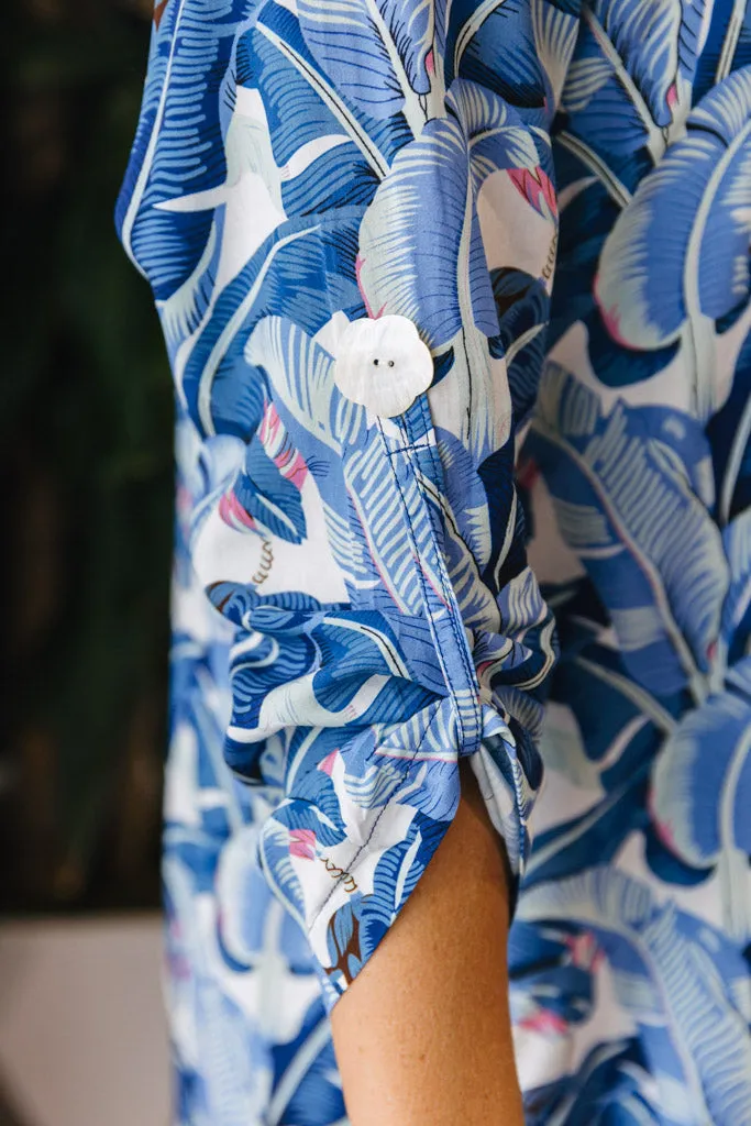 Darcy Dress, Cobalt Tropic