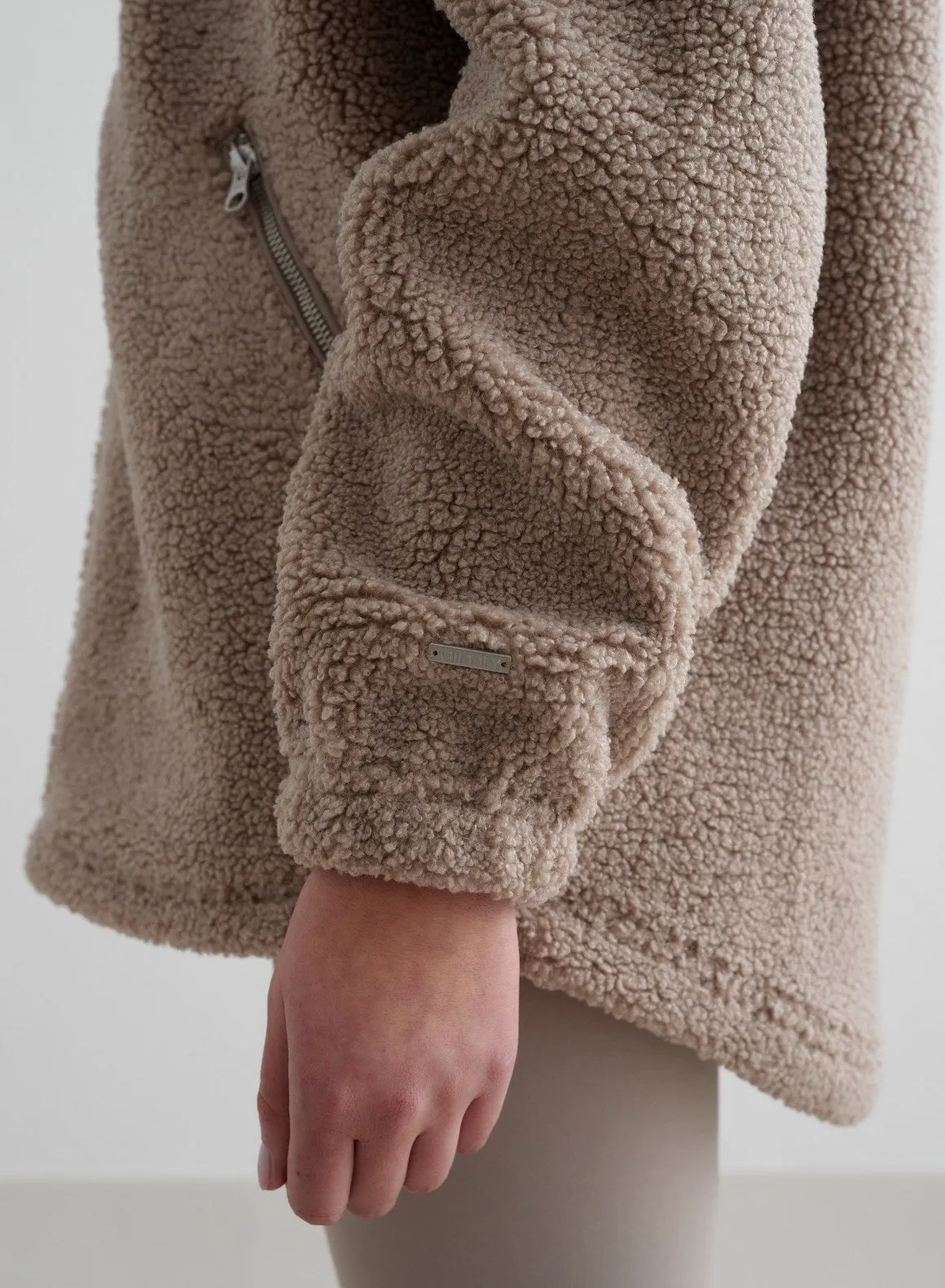 Dark Clay Pile Jacket
