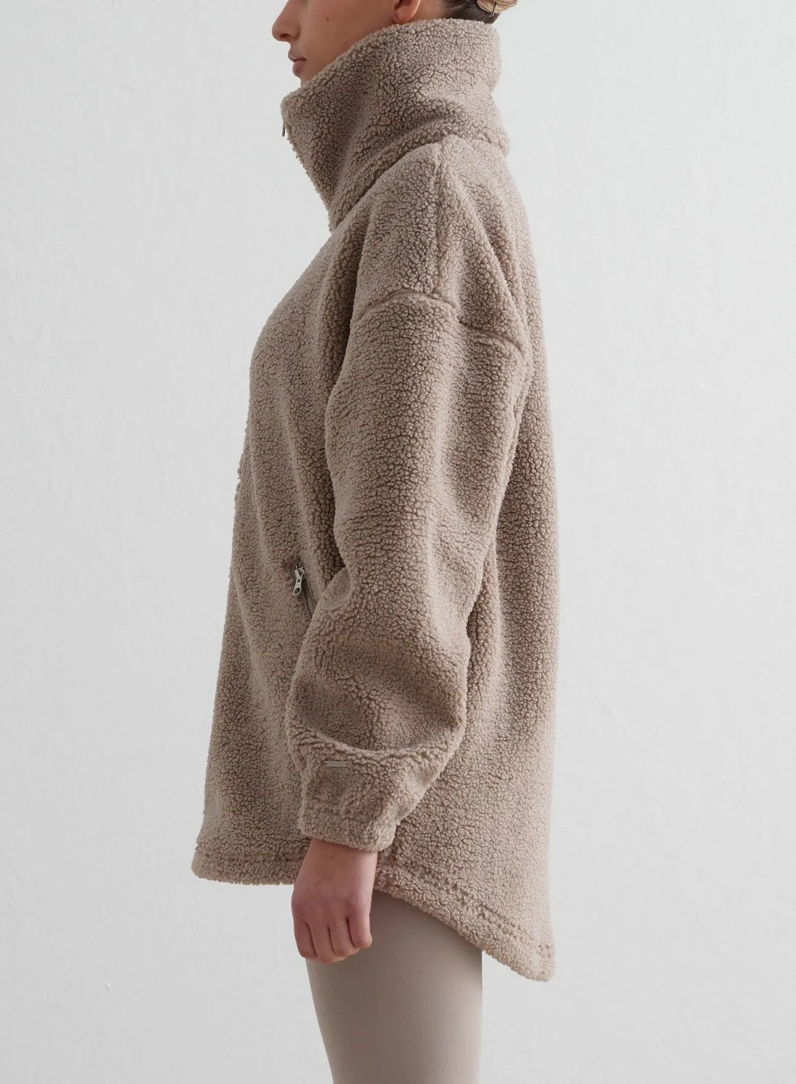 Dark Clay Pile Jacket