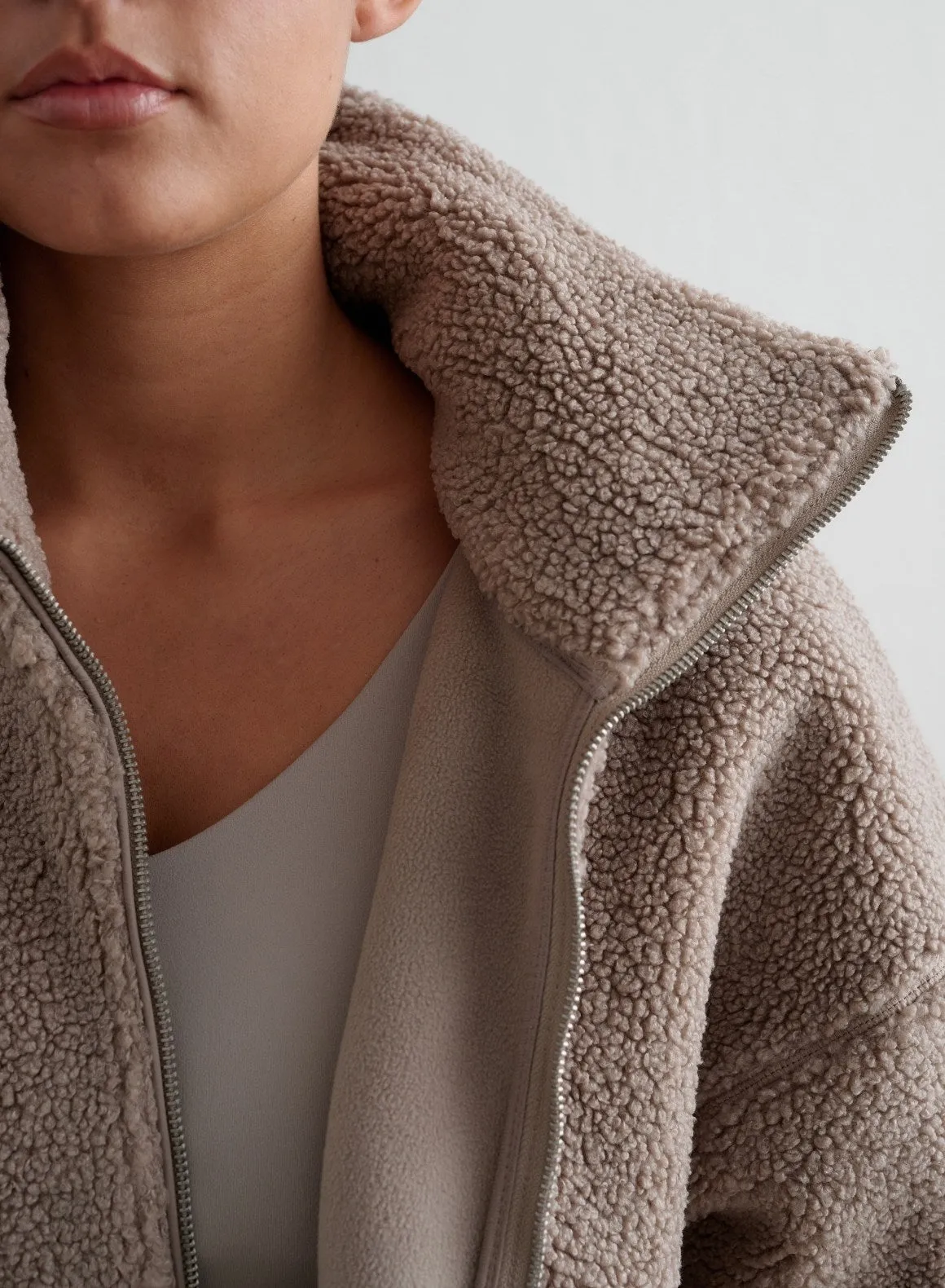 Dark Clay Pile Jacket