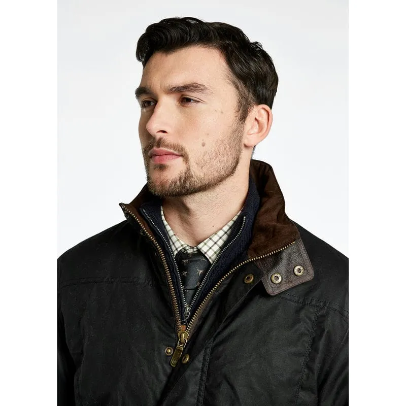 Dubarry Carrickfergus Mens Primaloft Wax Jacket - Black