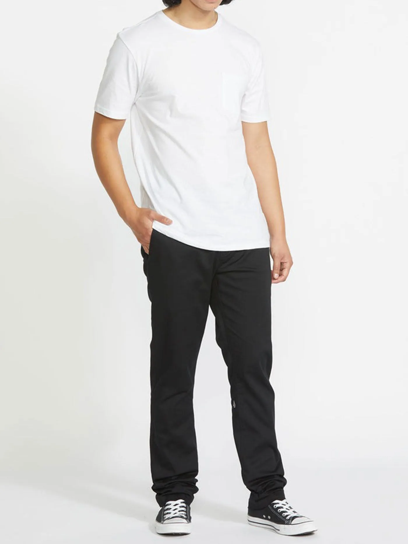 Frickin Slim Stretch Black Pants