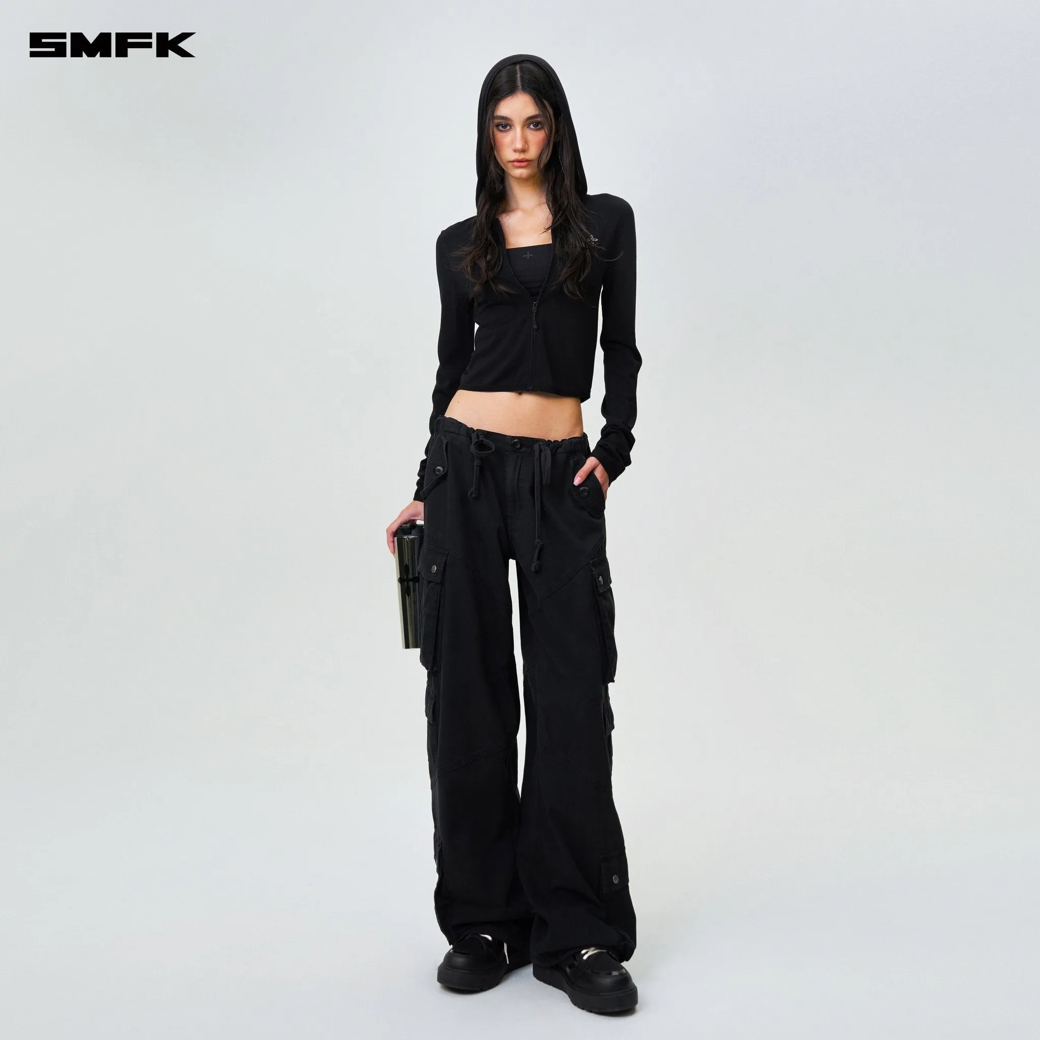 FUTURE Ultra High-Tech Seamless Knit Sweatshirt Black