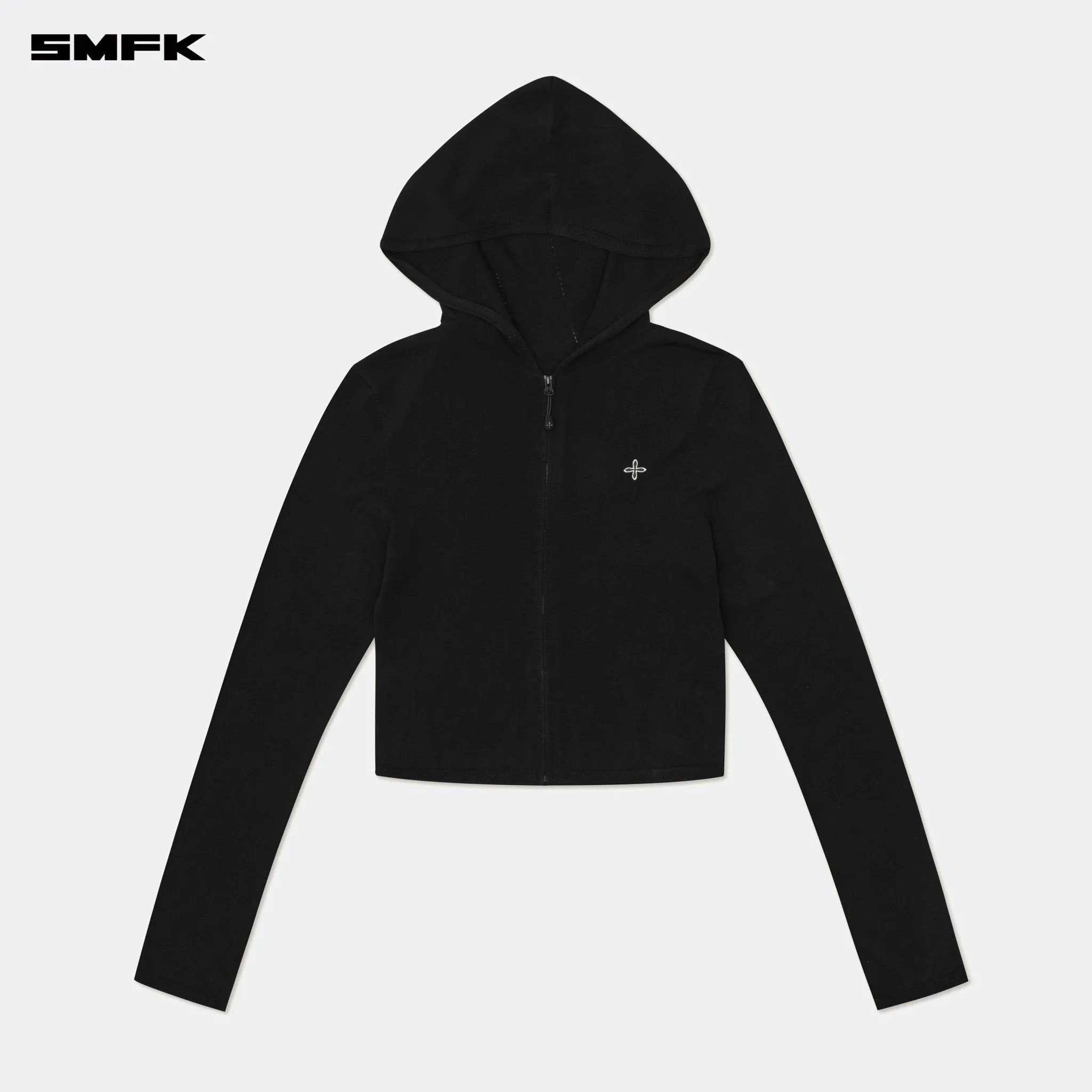 FUTURE Ultra High-Tech Seamless Knit Sweatshirt Black