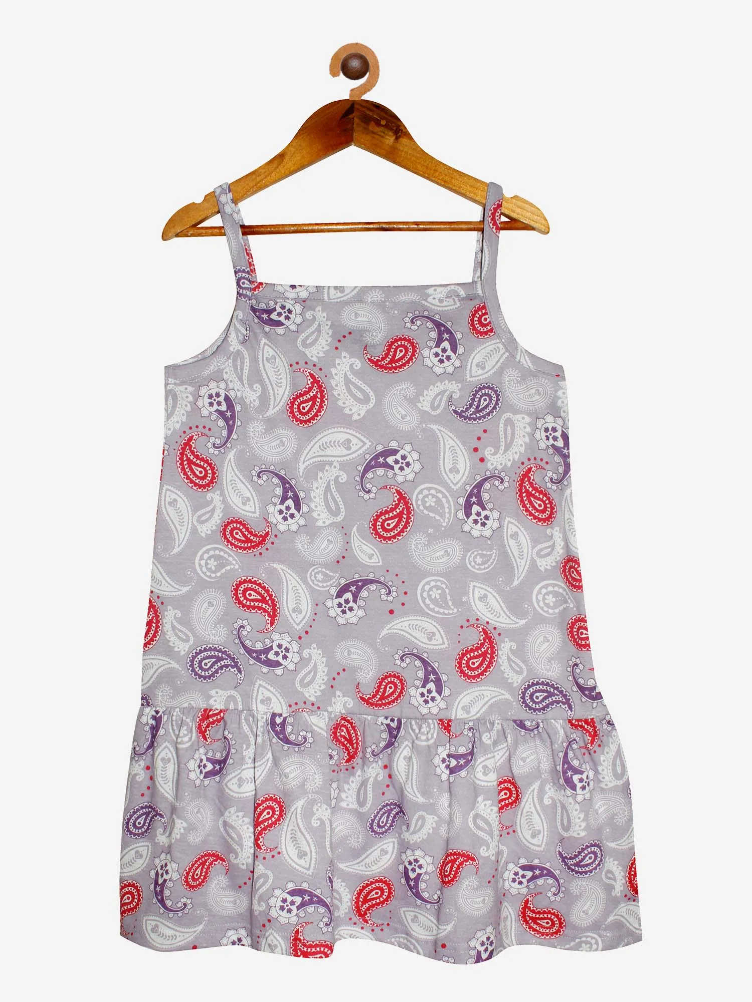 Girls Strap Dress with frill - Pack of 2