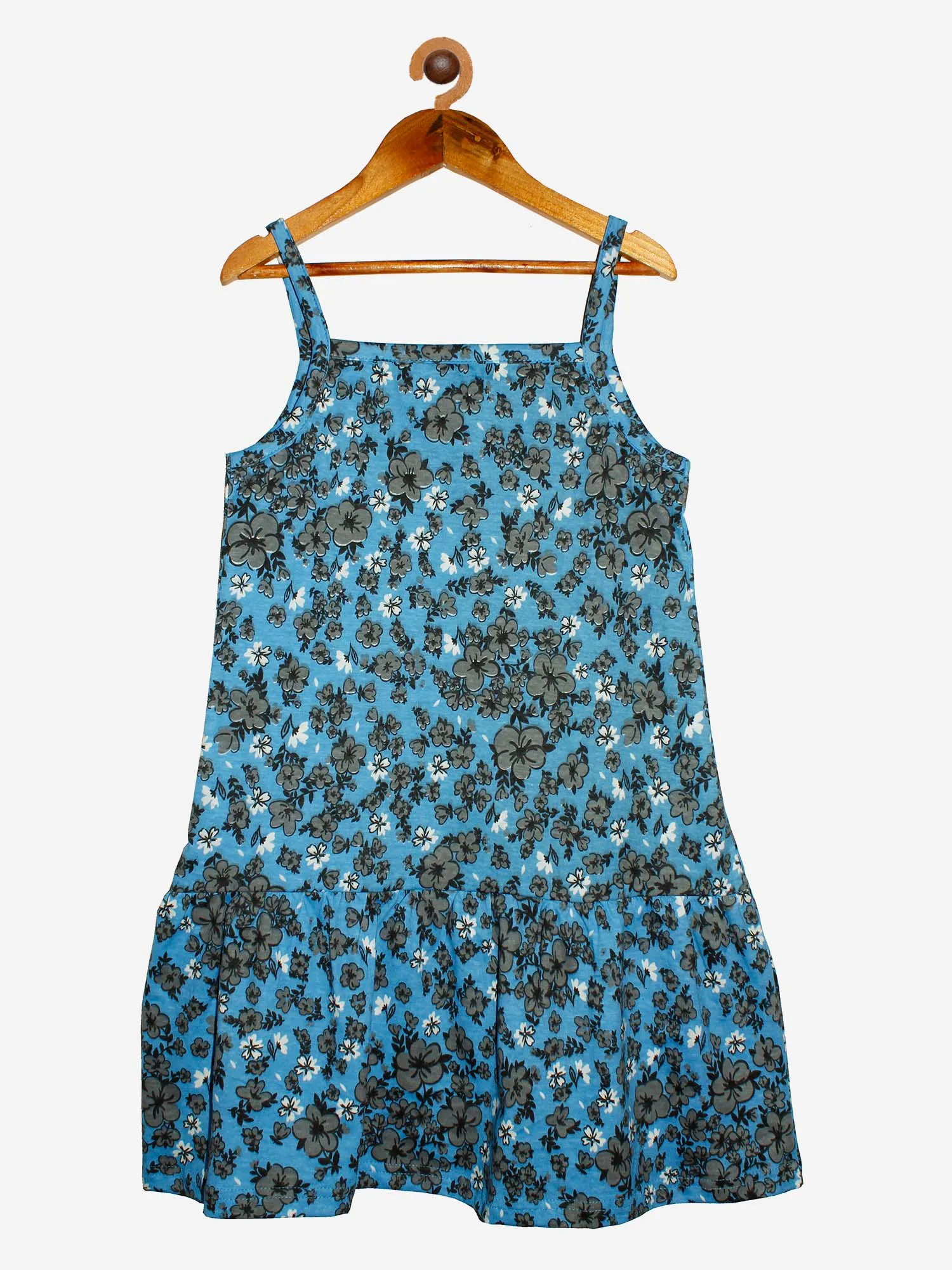 Girls Strap Dress with frill - Pack of 2