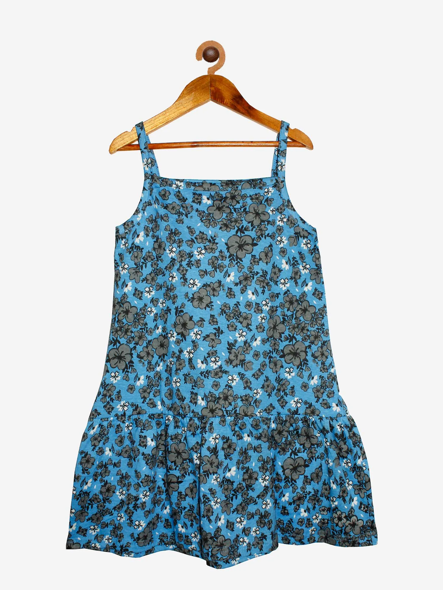 Girls Strap Dress with frill - Pack of 2