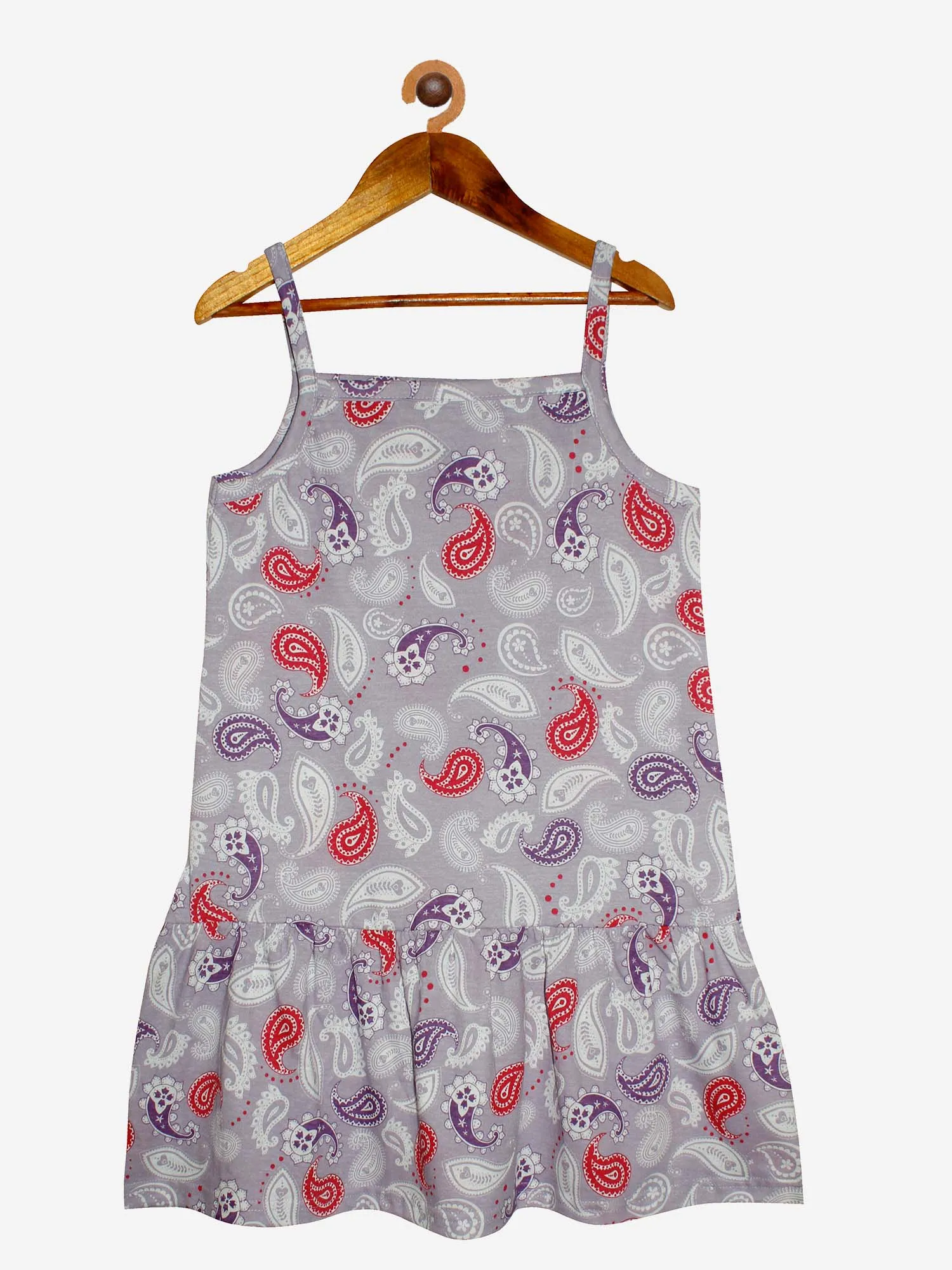 Girls Strap Dress with frill - Pack of 2