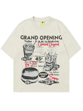 Giulia Retro Print Cotton T-Shirt