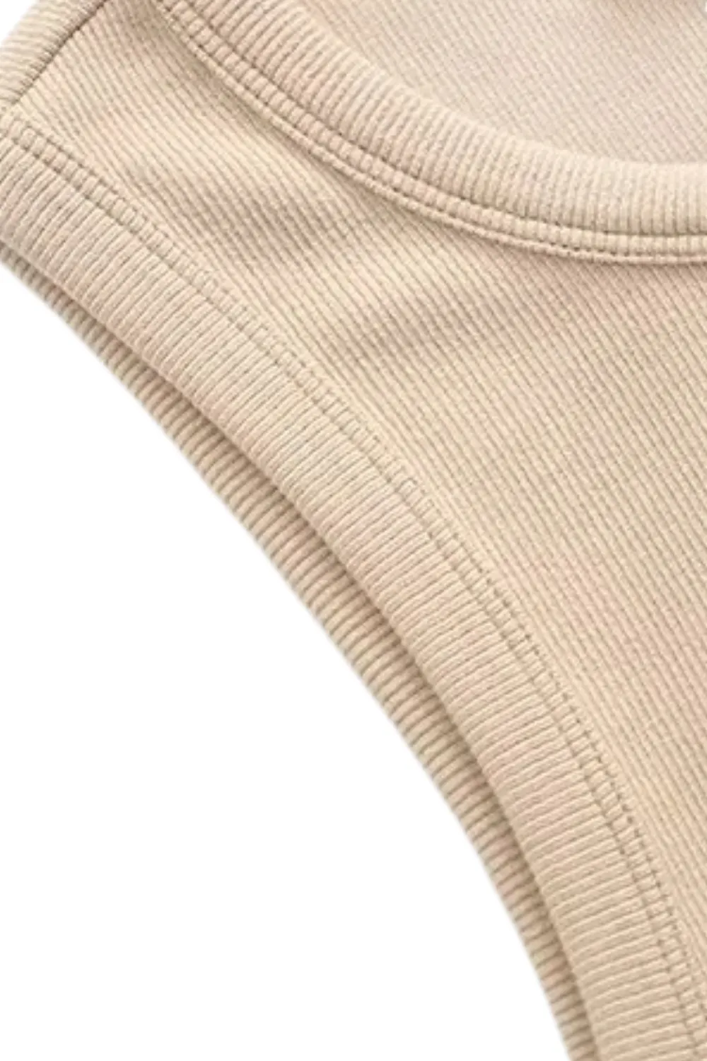 'Gloria' Sleeveless Round-Neck Tank Top (2 Colors)