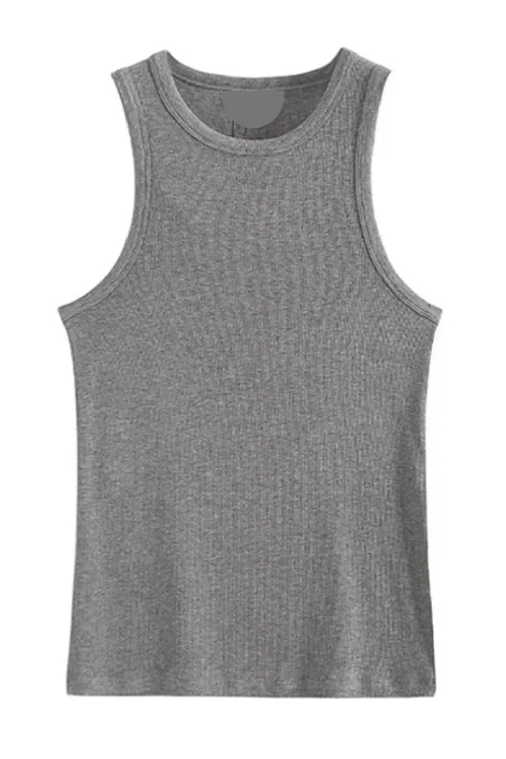 'Gloria' Sleeveless Round-Neck Tank Top (2 Colors)