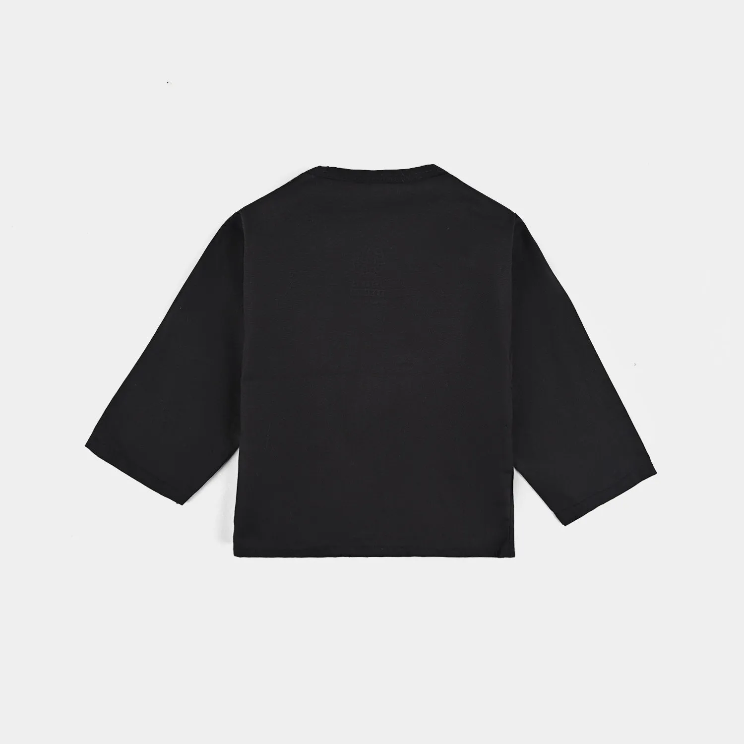 Infants Unisex Vest Heart-BLACK