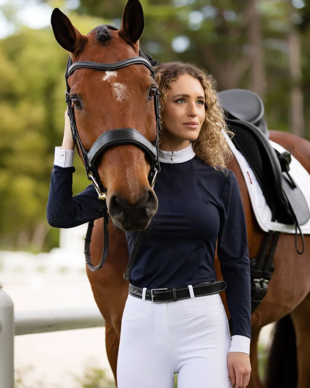 LeMieux Olivia Long Sleeve Show Shirt