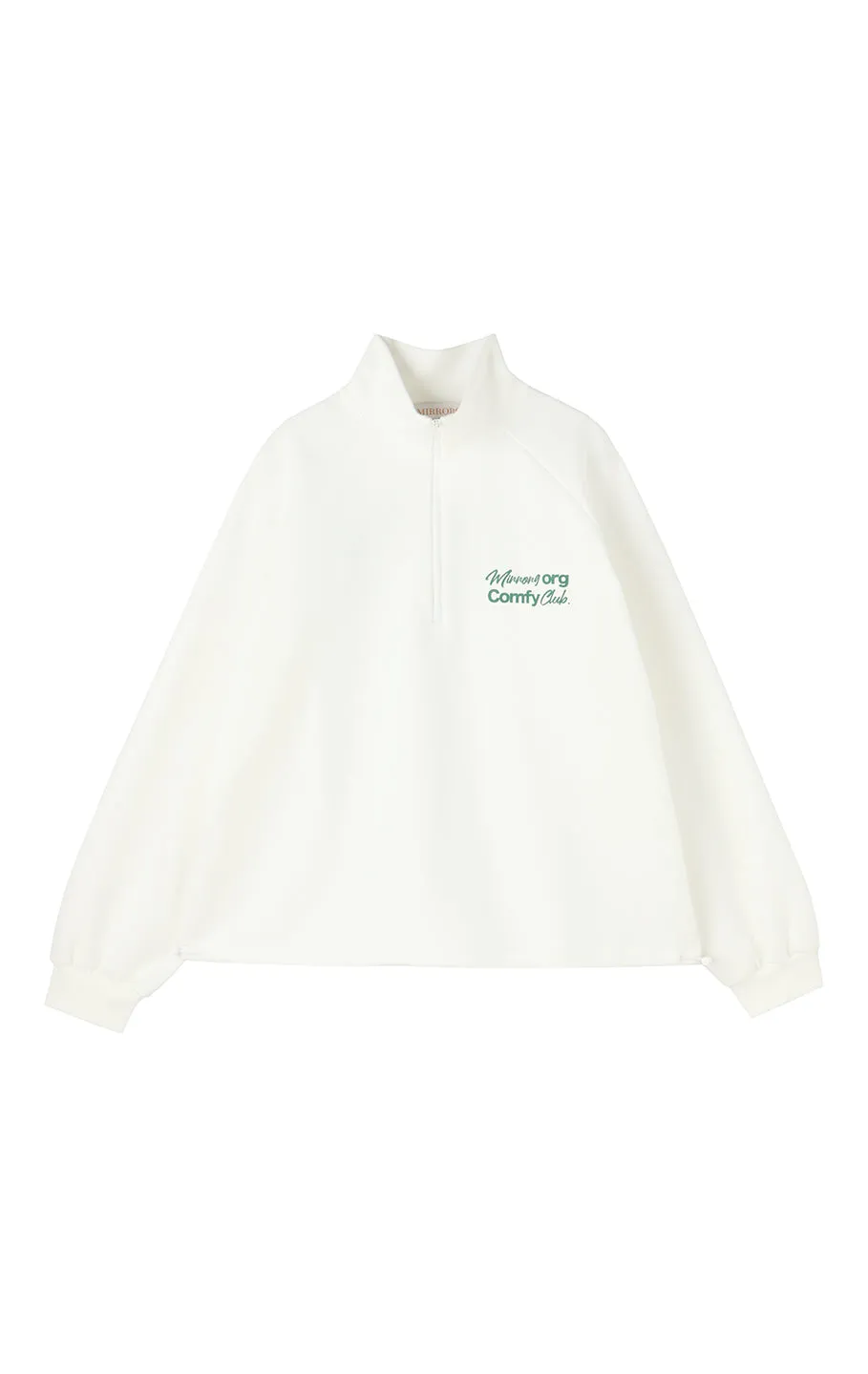 Linus half zip tops/2color
