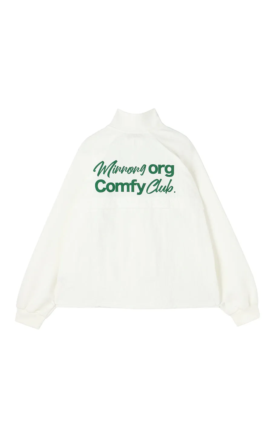 Linus half zip tops/2color