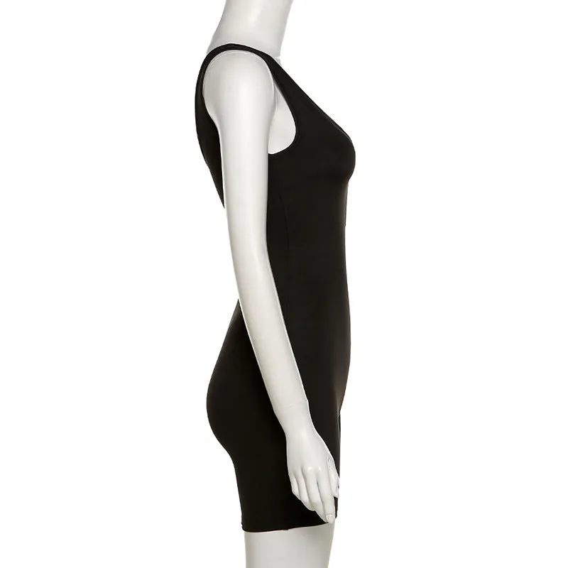 MB FASHION FRONT ZIPPER ACTIVE WEAR ROMPER 2880R