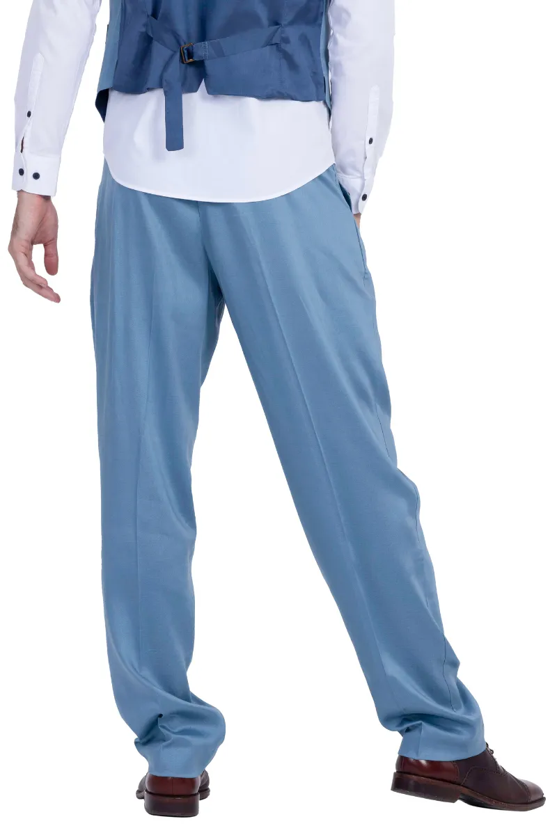 Men's Tango Pants With Three Pleats