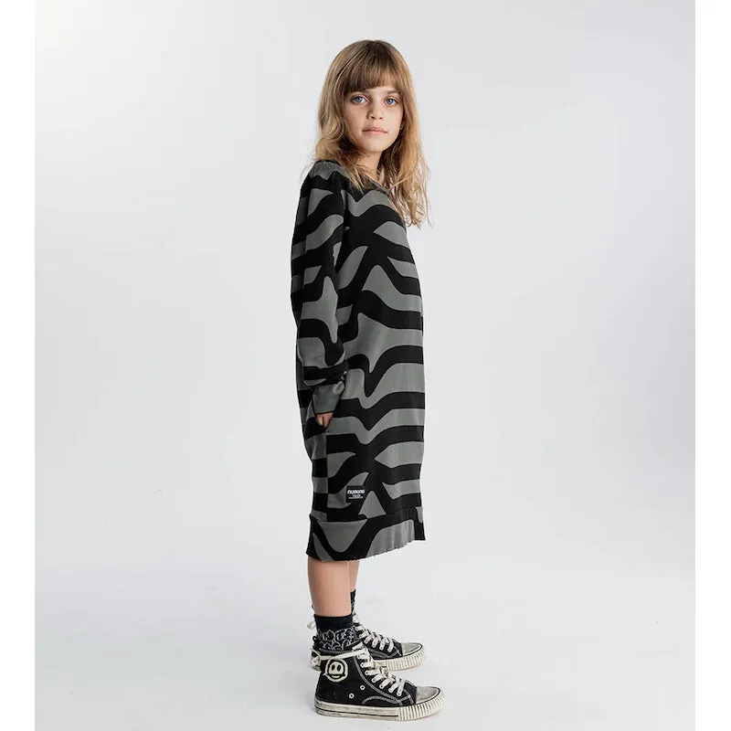 NUNUNU Road Web Dress