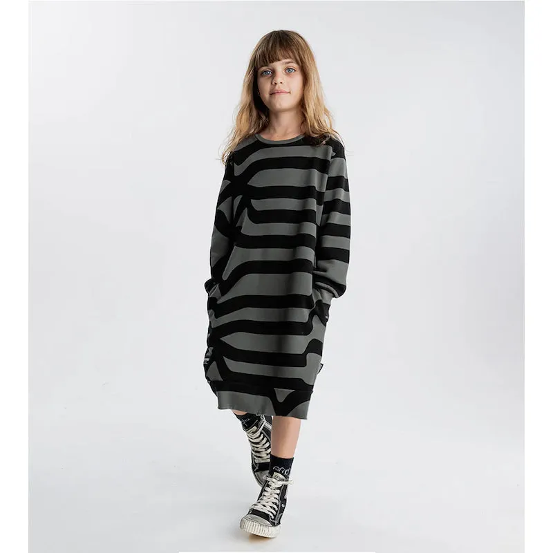 NUNUNU Road Web Dress