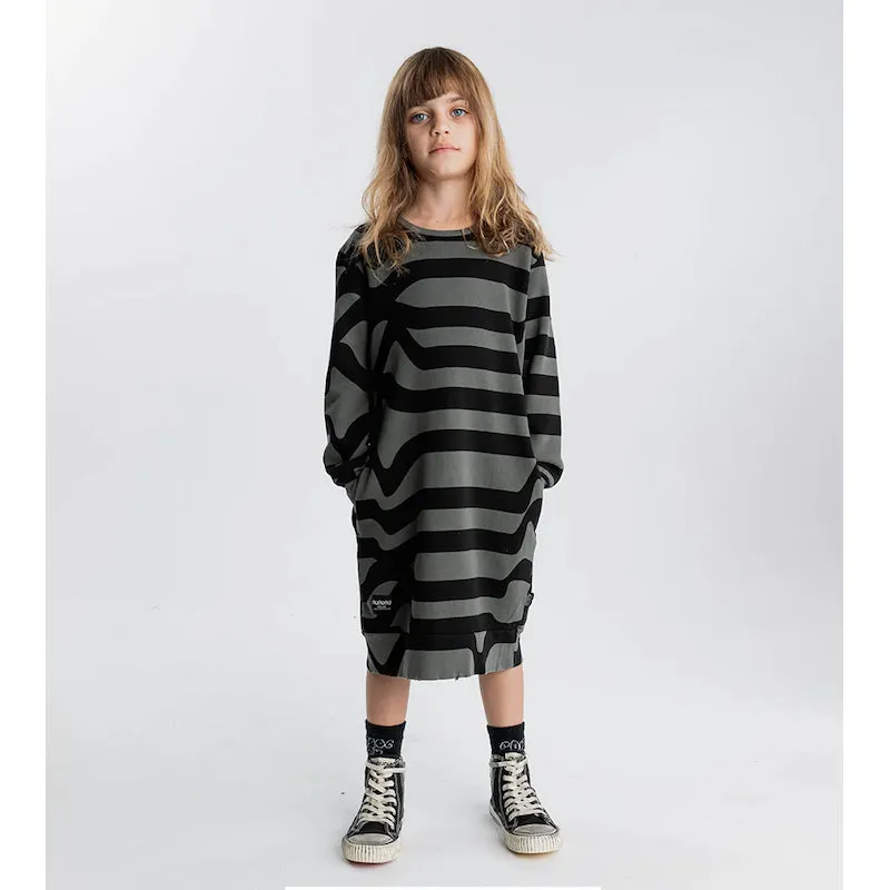NUNUNU Road Web Dress